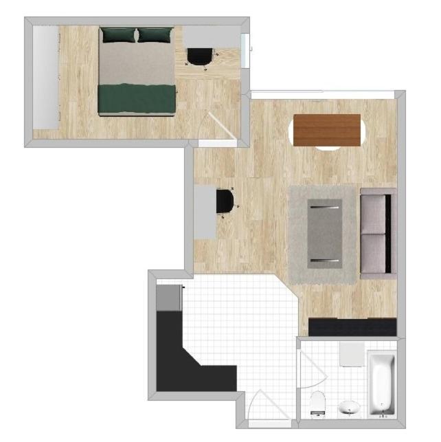 Spacious In Hip Neighborhood Appartement *